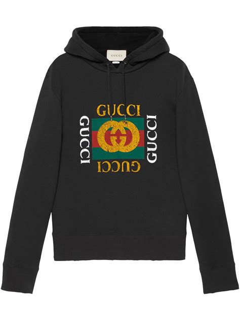 gucci brown sweatshirt|farfetch gucci hoodie.